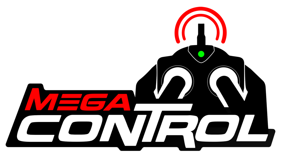 logotipo MegaControl del programa de tv y canal de youtube megacontroltv sobre el hobby rc y simuladores de vuelo